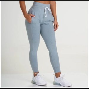 Silver mist joggers